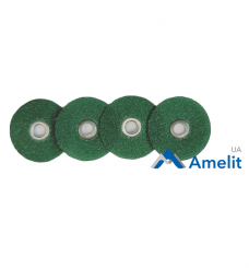 Диски полірувальні Polish Discs Refill coarse  (R&S), грубі, темно-зелені, 15 шт./пак.